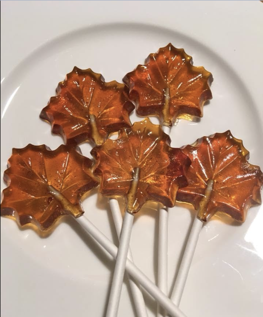 Maple Lollipops